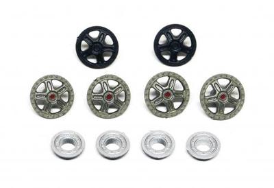 Slot.It PA48 Wheel Inserts, Toyota 88C