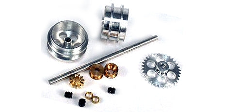 NSR 4013 Rear Kit w/17&quot; Wheels, AW Ninco