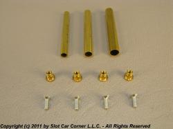 SCC Body Post Repair Kit #2B, Flat Head Screws