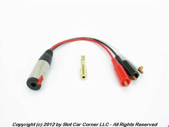 SCC Controller Adapter, Plug to Alligator Clips