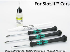 SCC Slot Car Maintenance Kit, Slot.it