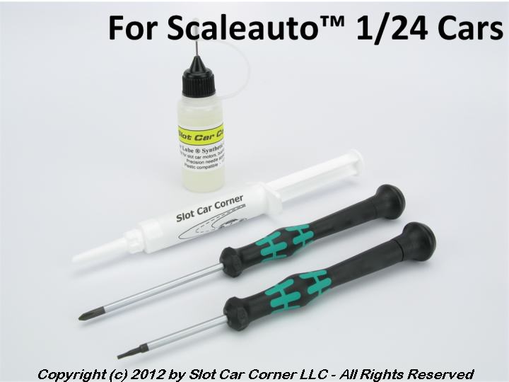 SCC Slot Car Maintenance Kit, Scaleauto 1:24