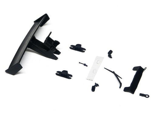 Accessori per l'auto : Set completo coprisedili SPARCO nero/argento  27666937