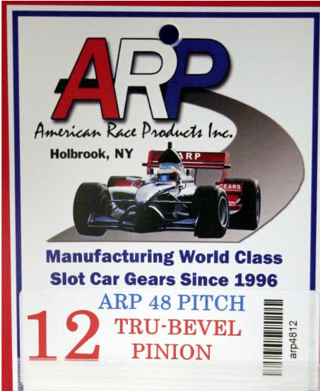 ARP4812A 12T 48P Angled Solder-on Pinion