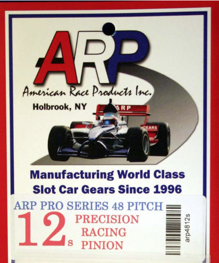 ARP4812S 12T 48P Straight Solder-on Pinion