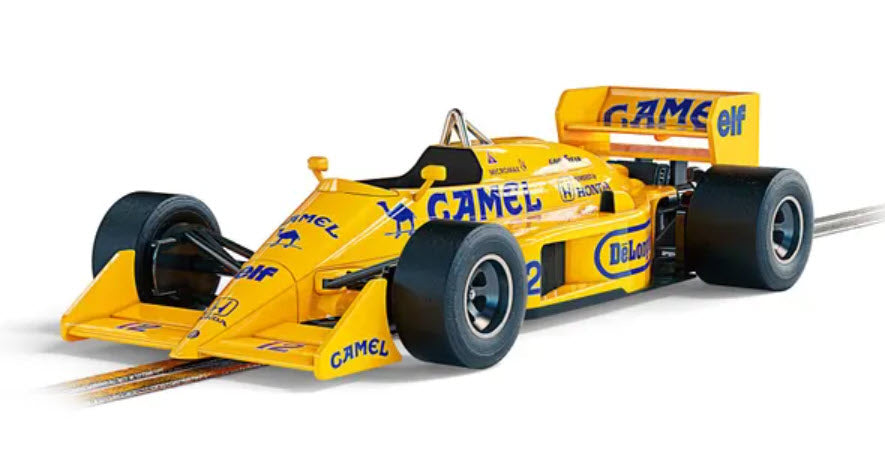 Scalextric C4251 Lotus 99T Camel No. 12 - Ayrton Senna