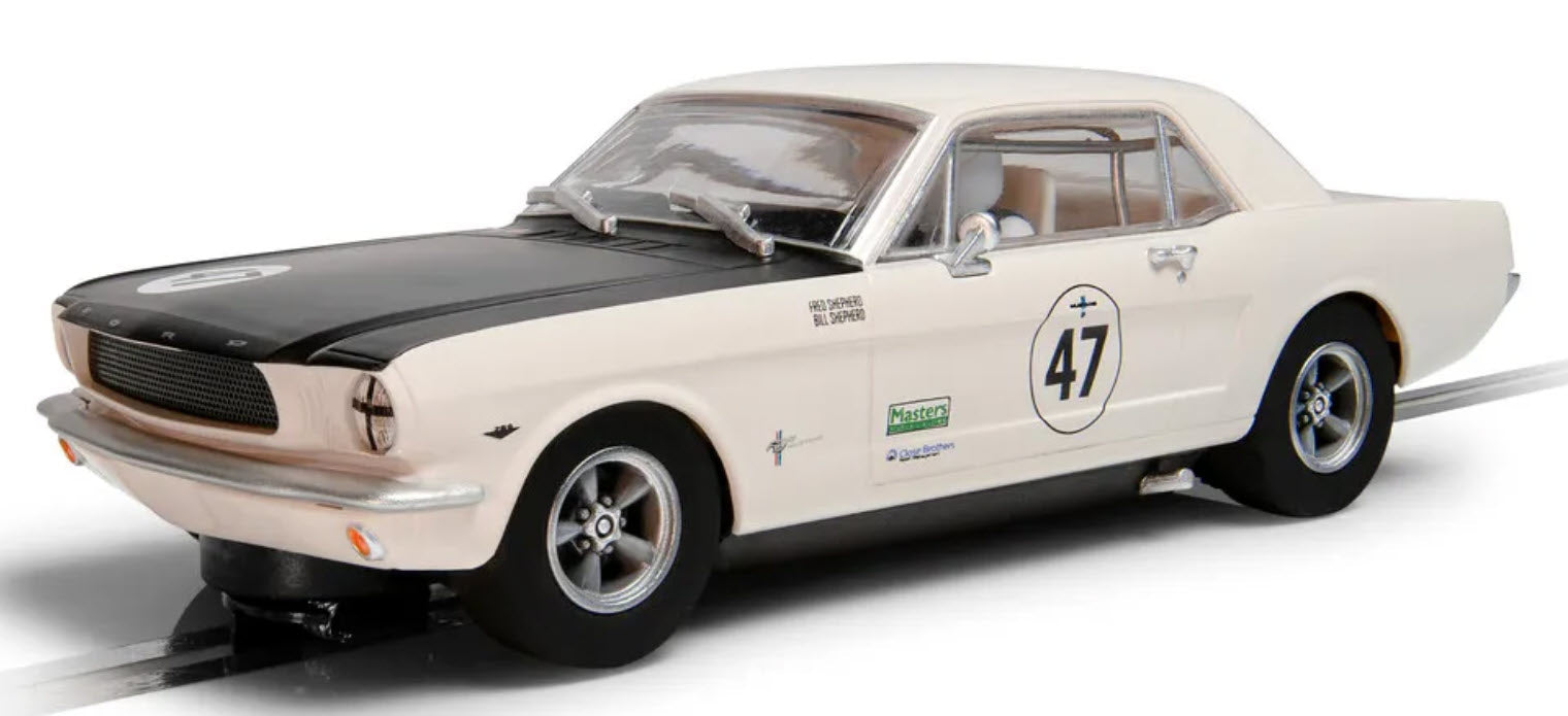 Scalextric C4353 Ford Mustang Goodwood Revival No. 47 scalextric c4353
