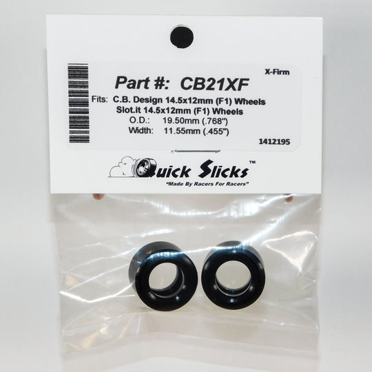 CB21XF Quick Slicks Silicone Tires, X-Firm