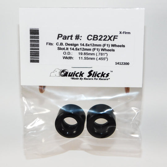 CB22XF Quick Slicks Silicone Tires, X-Firm