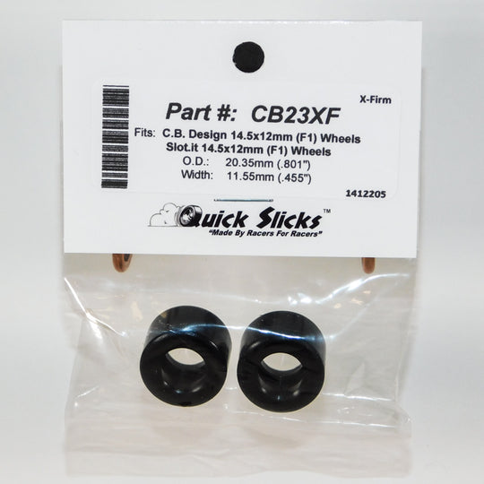 CB23XF Quick Slicks Silicone Tires, X-Firm