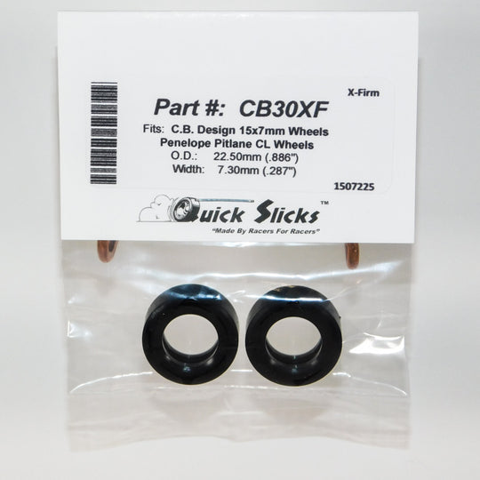 CB30XF Quick Slicks Silicone Tires, X-Firm