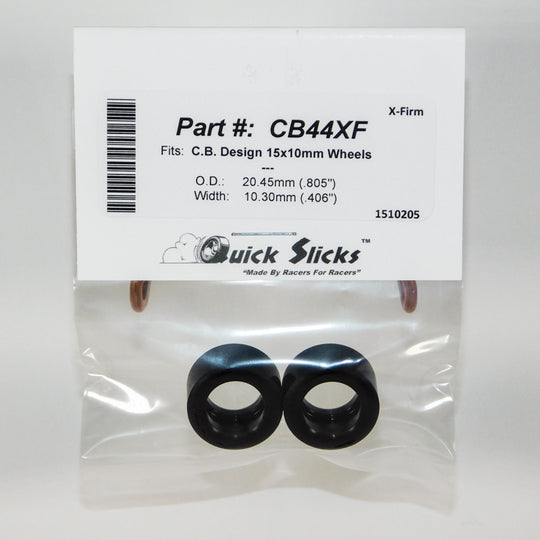 CB44XF Quick Slicks Silicone Tires, X-Firm