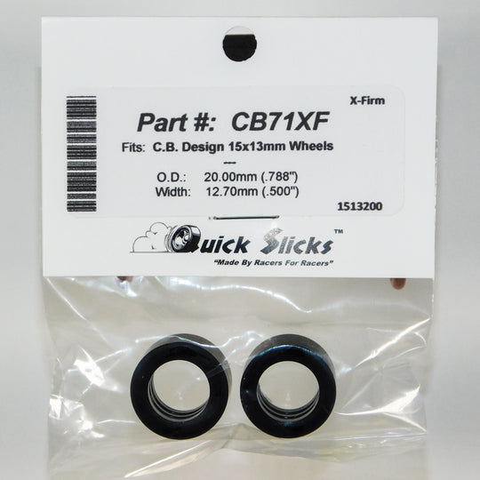 CB71XF Quick Slicks Silicone Tires, X-Firm