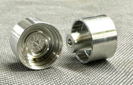 CB Design CBD0696 1:24 Classic Steel 17.5 x 10.5mm Wheels, 3/32" Axle, No Rib
