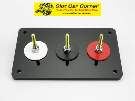 SCC 3-Post (Alligator Clip) Driver Station Kit, Black