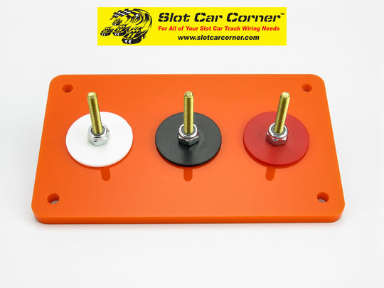 SCC 3-Post (Alligator Clip) Driver Station Kit, Orange