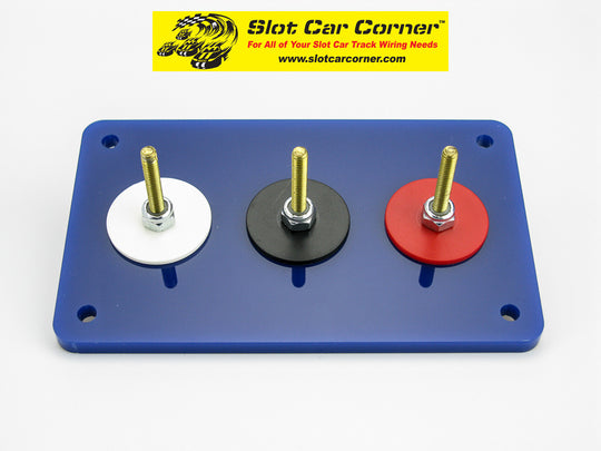 SCC 3-Post (Alligator Clip) Driver Station Kit, Blue