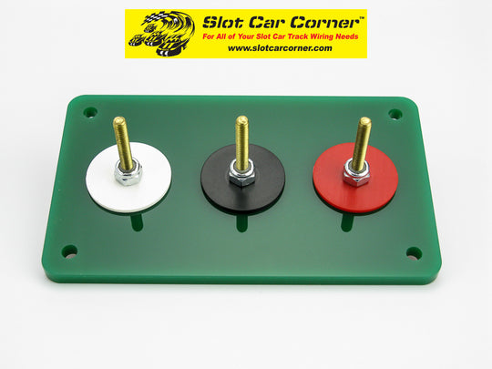 SCC 3-Post (Alligator Clip) Driver Station Kit, Green
