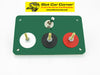 SCC 3-Post (Alligator Clip) Driver Station With Lane Reverse Switch Kit, Green