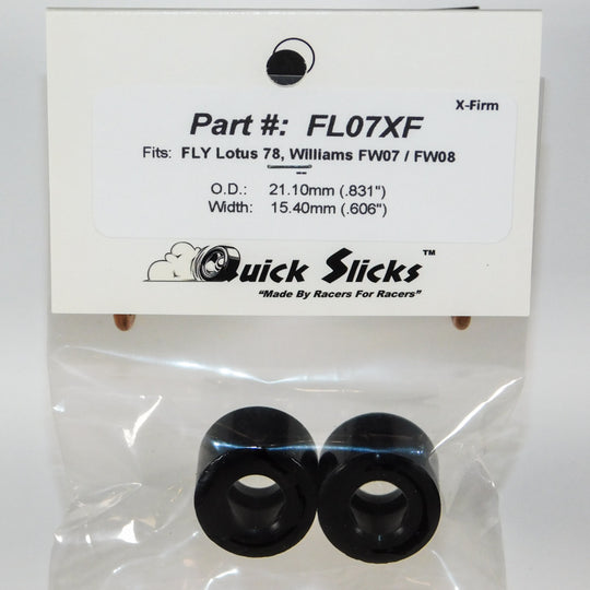 FL07XF Quick Slicks Silicone Tires, X-Firm