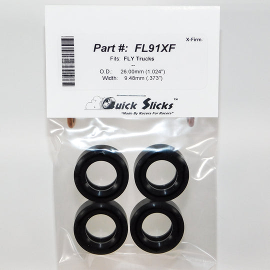 FL91XF Quick Slicks Silicone Tires, X-Firm