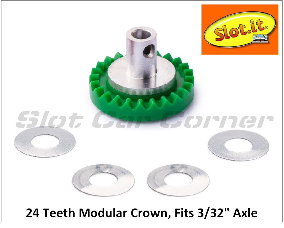 Slot.It GM24i Modular Racing Crown Gear, 24-Teeth