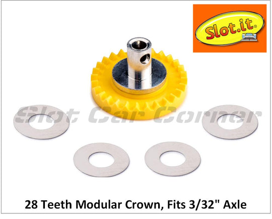 Slot.It GM28i Modular Racing Crown Gear, 28-Teeth