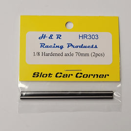 H&R Racing HR303 Hardened 1/8" x 70mm Axles