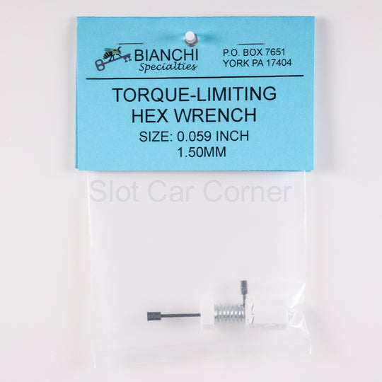 Bianchi Specialties Torque Limiting Hex Wrench, 1.50mm (.089")