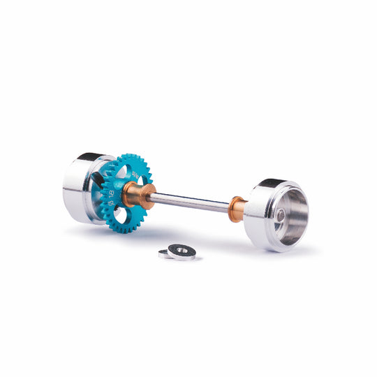 Slot.It KK05b Axle Assembly, Small Hubs, 18mm Sidewinder