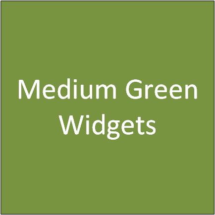 Widget, Medium Green