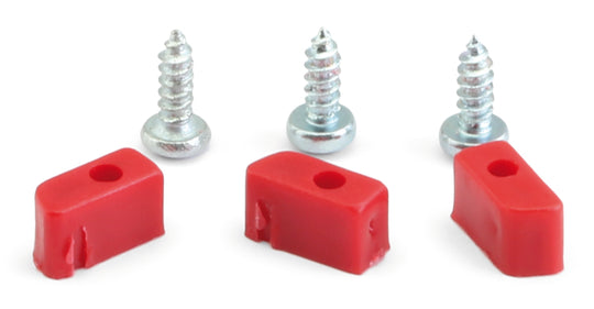 NSR 1231 Plastic Cups & Screws for Triangular Motor Mounts