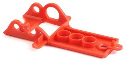 NSR 1270 Narrowed EVO Extra Hard SW Motor Mount, Red