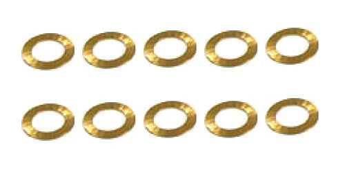 NSR 4812 Brass Axle Spacers 3/32" ID x .020" Thick