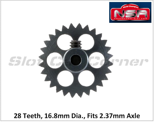 NSR 6528 16.8mm Extra Light Anglewinder Gear, 28T
