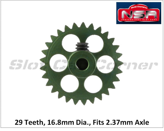 NSR 6529 16.8mm Extra Light Anglewinder Gear, 29T
