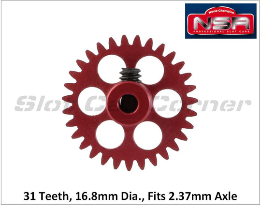 NSR 6531 16.8mm Extra Light Anglewinder Gear, 31T