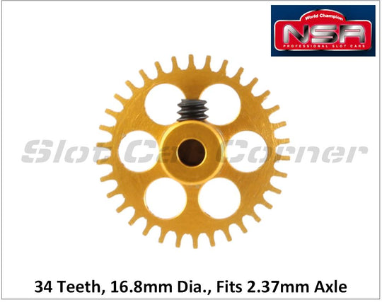 NSR 6534 16.8mm Extra Light Anglewinder Gear, 34T