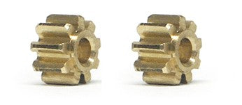 NSR 7009 9T Brass Pinion, 5.5mm, Easy-Setup