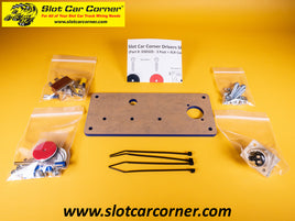 SCC XLR and 3-Post Hookups Driver Station With Lane Reverse Switch Kit, Purple