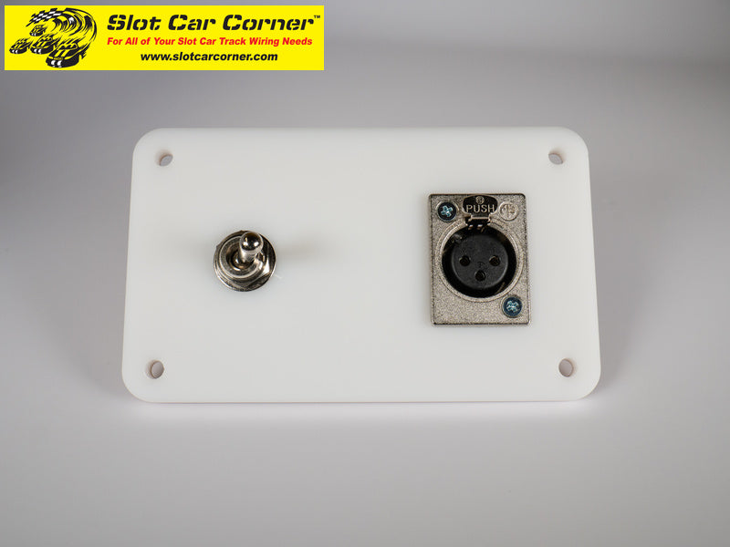 SCC XLR + Lane Reverse Switch Driver Station Kit, White