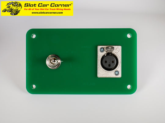 SCC XLR + Lane Reverse Switch Driver Station Kit, Green