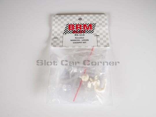 RS-113 RevoSlot Lexan Cockpit Set, Marcos LM600