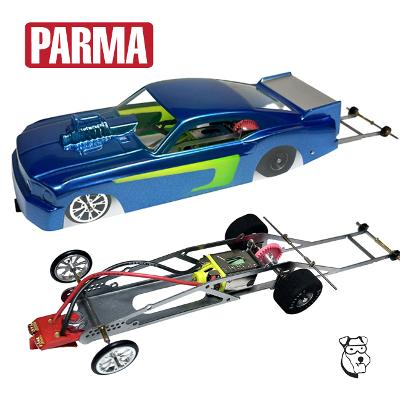 Parma 452B Edge 1:24 Drag Car w502 S16D Motor, Mustang