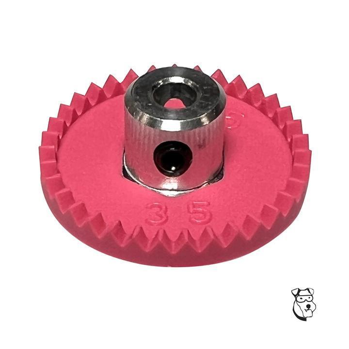 Parma 4835 King Crown Gear For 1/8" Axle, 48 Pitch, 35 Tooth