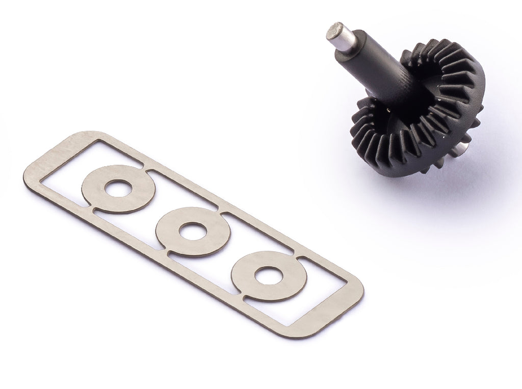PGI2516-bg Policar Plastic Bevel Gear with Shaft, Z25/Z16