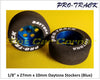Pro-Track 329 BLUE Daytona Stockers 1/8'' x 27mm x 10mm Wheels, Blue