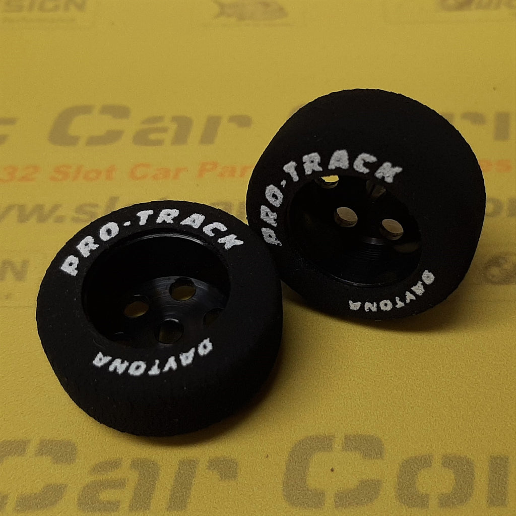 PTMN330BLK Pro-Track 27mm x 10mm Black Wheels