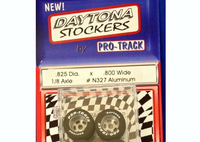 PTMN327A Pro-Track 1/8 x .825 x .800 Natural Rubber Rear Tires