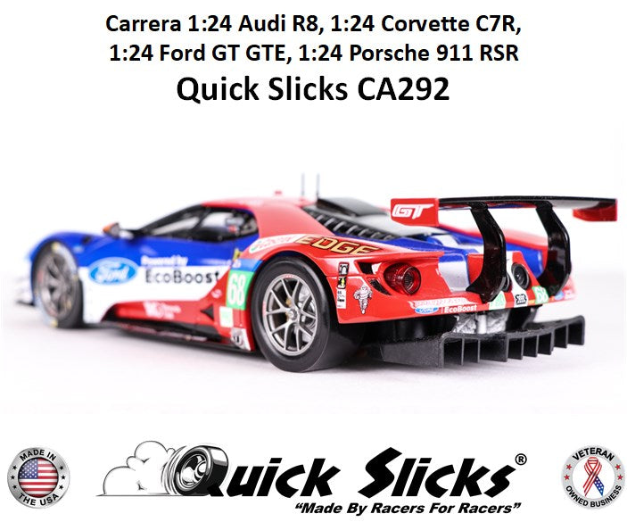CA292XF Quick Slicks Silicone Tires, X-Firm